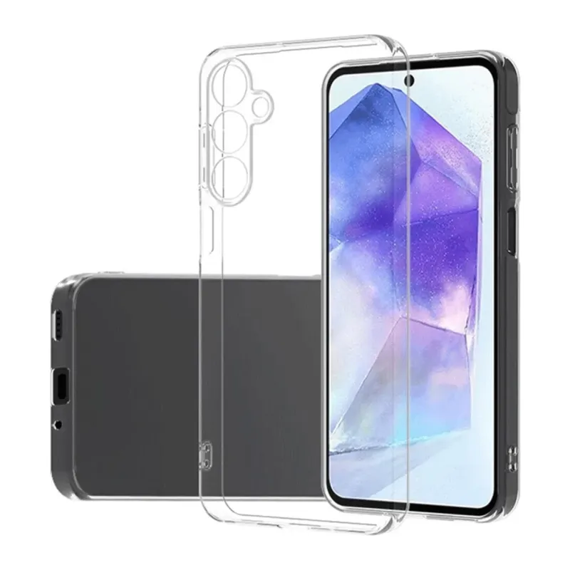 Samsung Galaxy A16 5G Uyumlu Kılıf Lüx Şeffaf Silikon