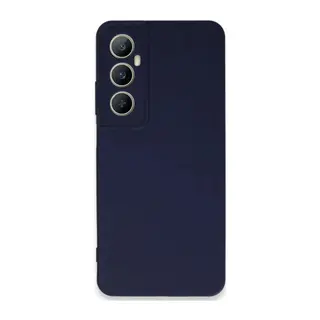 Realme C65 Uyumlu Kılıf First Silikon - Lacivert