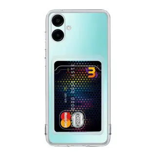 Samsung Galaxy A06 Uyumlu Kılıf Kart Şeffaf Silikon - Şeffaf