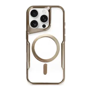 Apple iPhone 11 Pro Max Uyumlu Kılıf Boyi Magsafe Silikon Kapak - Kahverengi