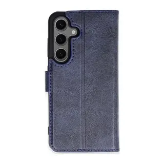 Samsung Galaxy S24 Plus Uyumlu Kılıf Trend S Plus Kapaklı Kılıf - Lacivert