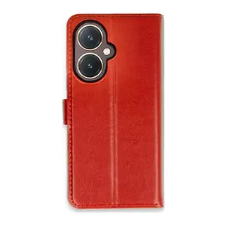 Vivo Y27 Uyumlu Kılıf Trend S Plus Kapaklı Kılıf - Kırmızı
