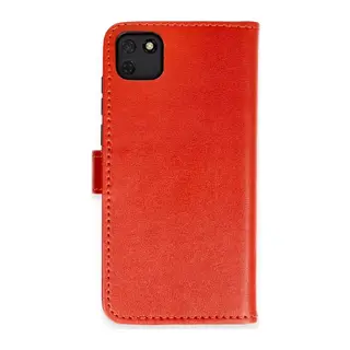 Huawei Y5P Uyumlu Kılıf Trend S Plus Kapaklı Kılıf - Kırmızı