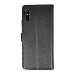 Xiaomi Redmi 9A Uyumlu Kılıf Trend S Plus Kapaklı Kılıf - Siyah
