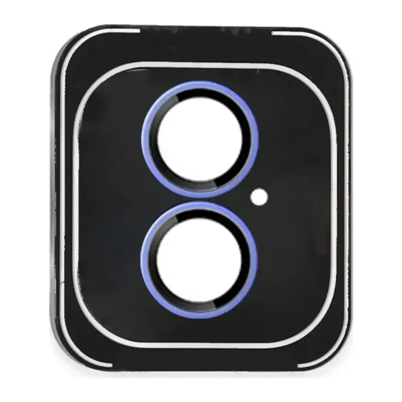 Joko Apple iPhone 16 Uyumlu PVD Metal Kamera Lens - Mavi
