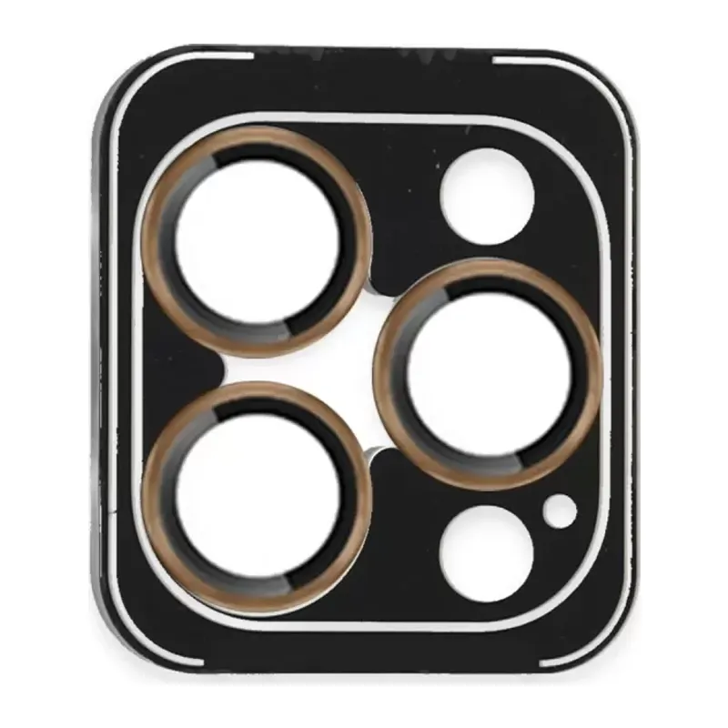 Joko Apple iPhone 16 Pro Max Uyumlu PVD Metal Kamera Lens - Gold