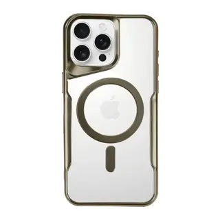 Apple iPhone 16 Pro Uyumlu Kılıf Boyi Magsafe Silikon Kapak - Desert