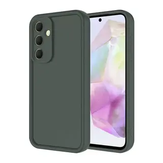 Samsung Galaxy A16 5G Uyumlu Kılıf Viera Silikon - Koyu Yeşil
