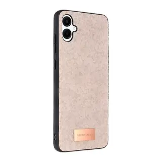 Onegif Samsung Galaxy A06 Uyumlu Bright Simli Kapak - Pembe