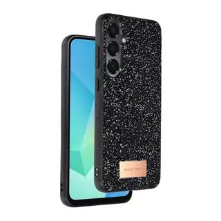 Onegif Samsung Galaxy A16 5G Uyumlu Bright Simli Kapak - Siyah