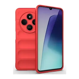 Xiaomi Redmi 14C Uyumlu Kılıf Optimum Silikon - Kırmızı