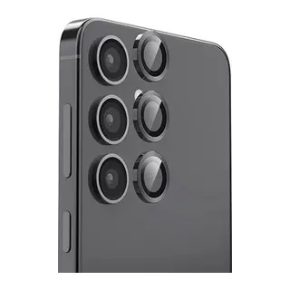 Samsung Galaxy A16 5G Uyumlu Raze Metal Kamera Lens - Siyah