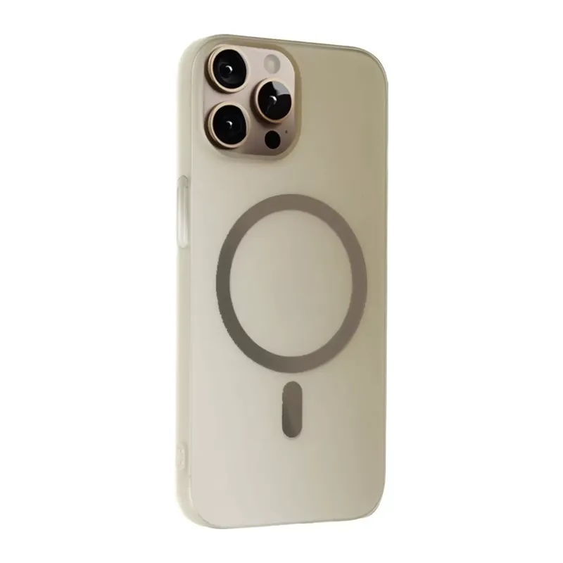 Joko Apple iPhone 15 Pro Uyumlu Tuna PC Slim Magsafe Kapak - Titan Gri