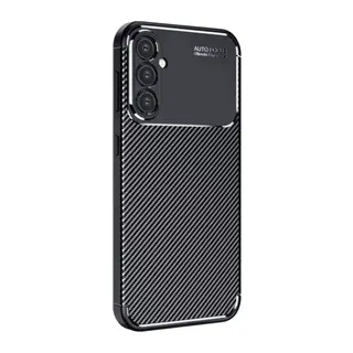 Samsung Galaxy S25 Plus Uyumlu Kılıf Auto Focus Karbon Kapak - Siyah