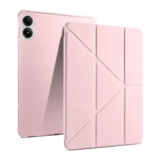 Xiaomi Redmi Pad Pro 12.1 Kılıf Kalemlikli Mars Tablet Kılıfı - Rose Gold
