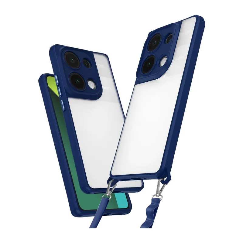 Xiaomi Redmi Note 13 Pro 5G Uyumlu Kılıf Penta Silikon Kılıf - Lacivert