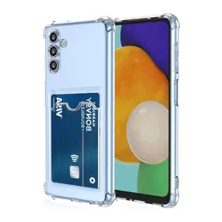 Samsung Galaxy A26 Uyumlu Kılıf Kart Şeffaf Silikon - Şeffaf