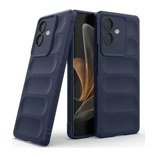 Oppo A3 Uyumlu Kılıf Optimum Silikon - Lacivert