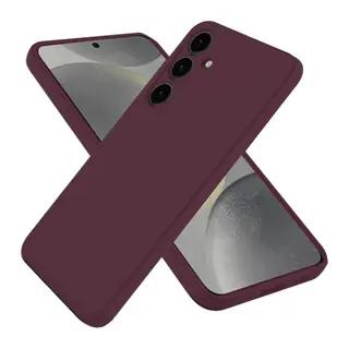 Samsung Galaxy A36 Uyumlu Kılıf First Silikon - Mürdüm