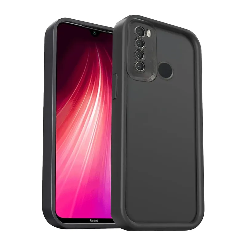 Xiaomi Redmi Note 8 Uyumlu Kılıf Viera Silikon - Siyah