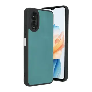 Oppo A38 Uyumlu Kılıf Aras Deri Kapak - Açık Yeşil