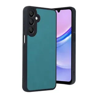 Samsung Galaxy A56 Uyumlu Kılıf Aras Deri Kapak - Açık Yeşil