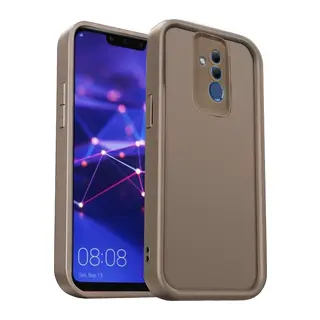 Huawei Mate 20 Lite Uyumlu Kılıf Viera Silikon - Kahverengi