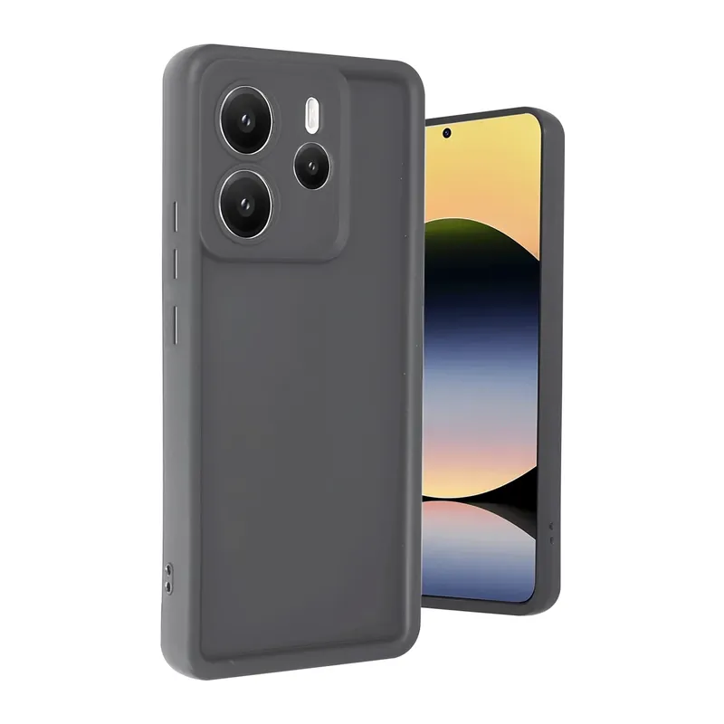 Xiaomi Redmi Note 14 4G Uyumlu Kılıf Viera Silikon - Gri