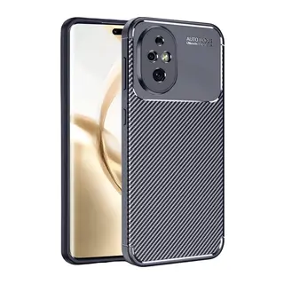 Honor 200 Uyumlu Kılıf Auto Focus Karbon Kapak - Lacivert