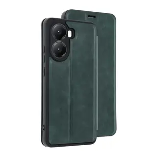 Xiaomi Poco X7 Pro Uyumlu Kılıf Flip Cover - Koyu Yeşil