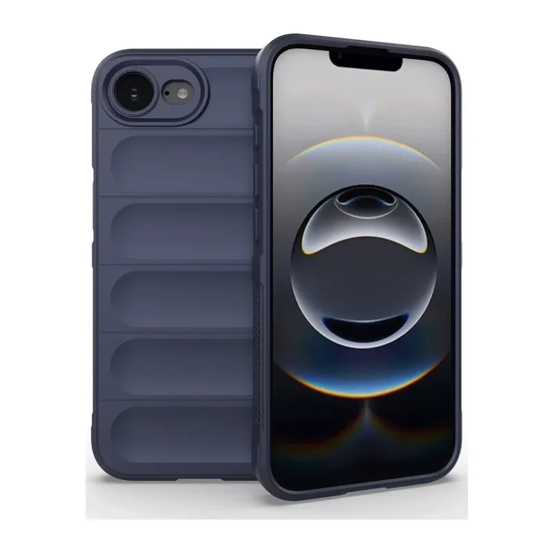 Apple iPhone 16E Uyumlu Kılıf Optimum Silikon - Lacivert