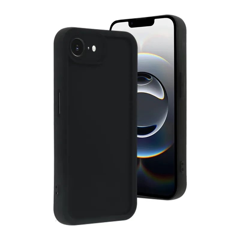 Apple iPhone 16E Uyumlu Kılıf Viera Silikon - Siyah