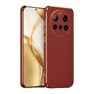 Xiaomi Mi 15 Ultra Uyumlu Kılıf Volet Silikon - Kırmızı