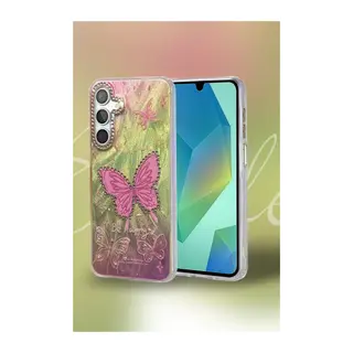 Samsung Galaxy A34 5G Uyumlu Kılıf Blade Aynalı Desenli Kapak - Desen 8