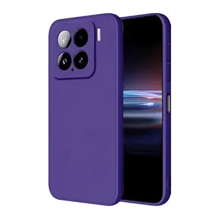 Xiaomi Mi 15 Pro Uyumlu Kılıf Nano içi Kadife Silikon - Mor