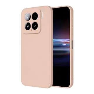 Xiaomi Mi 15 Pro Uyumlu Kılıf Nano içi Kadife Silikon - Pudra