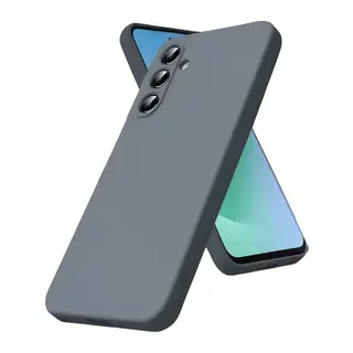 Samsung Galaxy S25 FE Uyumlu Kılıf Nano içi Kadife Silikon - Gri