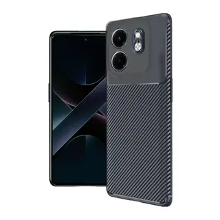 İnfinix Hot 50i 4G Uyumlu Auto Focus Karbon Kapak - Lacivert