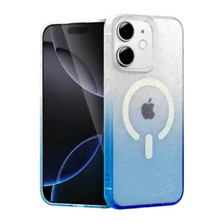 Apple iPhone 11 Uyumlu Pummel Shiny Magsafe Kapak - Mavi