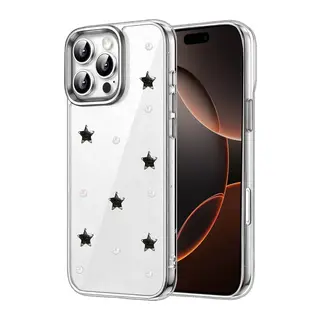 Apple iPhone 16 Pro Max Uyumlu Fiyonk Desenli Kapak - Desen 7
