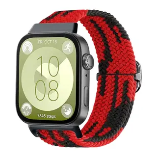 Huawei Fit 4 Star Kordon - Kırmızı-Siyah