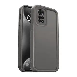 Xiaomi Redmi 10 2022 Uyumlu Kılıf Viera Silikon - Gri