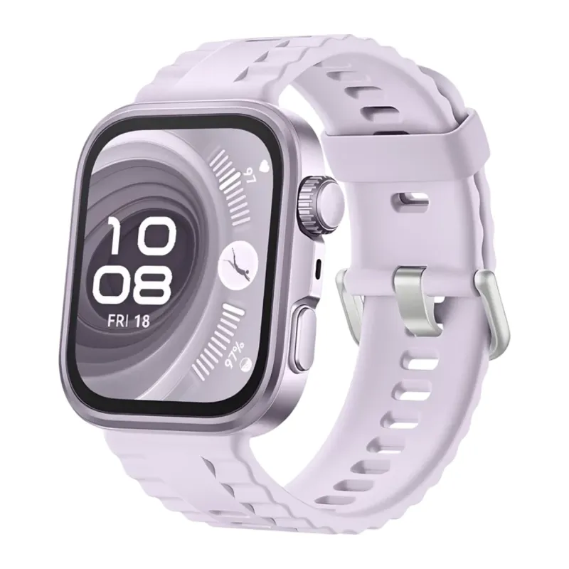 Huawei Fit 4 Nova Silikon Kordon - Lila