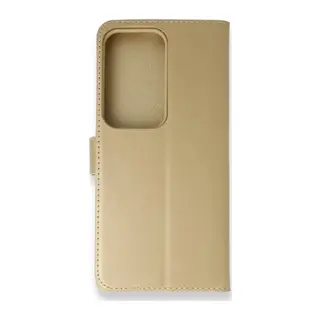 Samsung Galaxy S20 Ultra Uyumlu Trend S Plus Kapaklı Kılıf - Gold