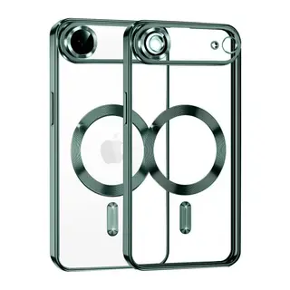 Apple iPhone 17 Air Uyumlu Kross Magneticsafe Kapak - Koyu Yeşil