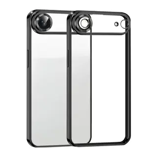 Apple iPhone 17 Air Uyumlu Lensli Silikon - Siyah