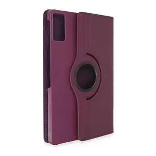 Pad 10 12.1 Kılıf 360 Tablet Deri Kılıf - Mürdüm