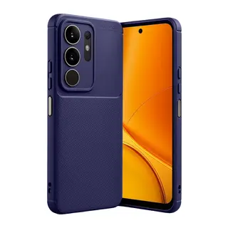 Vivo Y29 4G Uyumlu Auto Focus Karbon Kapak - Lacivert