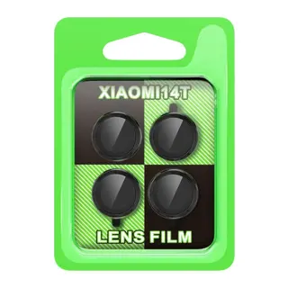 Xiaomi Mi 14T Uyumlu Raze Metal Kamera Lens - Siyah