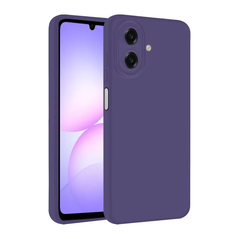 Samsung Galaxy A07 4G Uyumlu First Silikon - Mürdüm